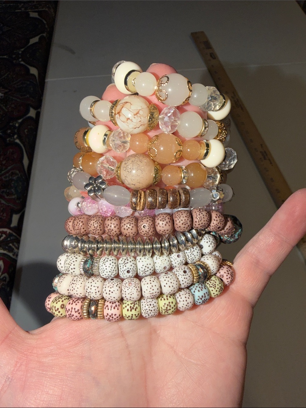#532. 4/$32 12 stretch braclets